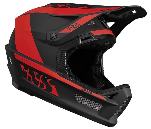 iXS Xult DH helmet Red/Black- S/M 