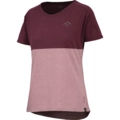 iXS Flow Girls Tech tee Mountain Taupe/Raisin - L