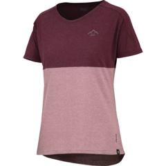iXS Flow Girls Tech tee Mountain Taupe/Raisin - S