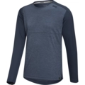 iXS Flow X LS Kids Jersey Storm/Solid Marine - L