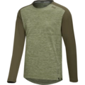 iXS Flow X LS Jersey Olive/Solid Dark Olive - L