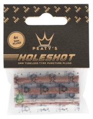Peaty&#39;s Holeshot Tubeless Punc. Plugger Refill Pack - 6 x 3mm