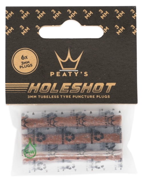 Peaty's Holeshot Tubeless Punc. Plugger Refill Pack - 6 x 3mm 