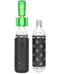Peaty&#39;s Holeshot CO2 Tyre Inflator Road &amp; Gravel (16g) - Emerald