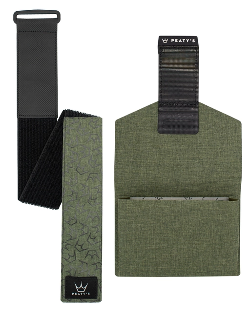 Peaty's HoldFast Tool Wrap Moss Green 