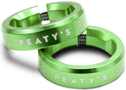 Peaty&#39;s Monarch Grip Lock Ring Emerald