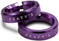 Peaty&#39;s Monarch Grip Lock Ring Violet