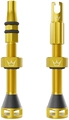 Peaty's Holeshot Fast Flow Valves 42mm Gold - 1 pair