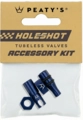 Peaty's Holeshot Fast Flow Valve Acc.Kit Navy