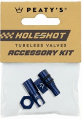 Peaty's Holeshot Fast Flow Valve Acc.Kit Navy