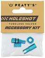 Peaty's Holeshot Fast Flow Valve Acc.Kit Turquoise