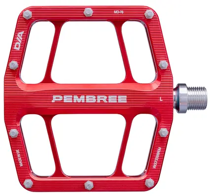 Pembree D2A Flat Pedal Red 