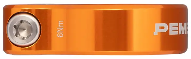 Pembree DBN Seat Post Clamp Orange - 34,9mm 