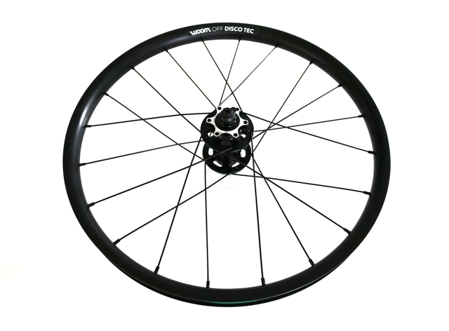 Wheel 20" front disc Woom OFF 100x15mm, 6-bolt 