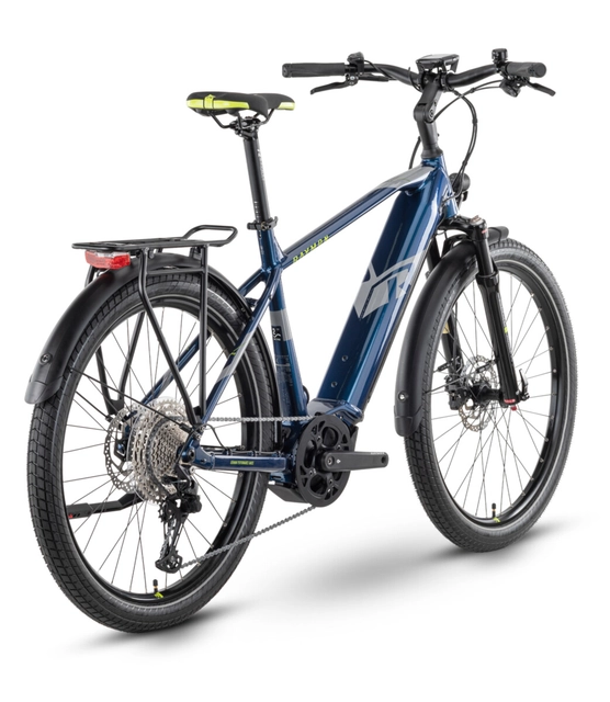 Raymon TourRay E 7.0 herre M 27,5", d.blue/grey/lime, PW-X2 i630Wh 
