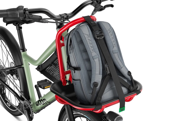 Woom Now 6 Moss Green/Formula Red 12,6kg, 20"/26" 