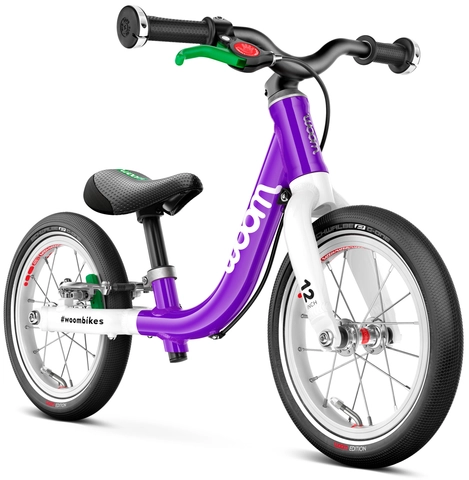 Woom 1 12&quot; balance bike Purple 3,2kg, 1,5-3,5 years, 82-100cm