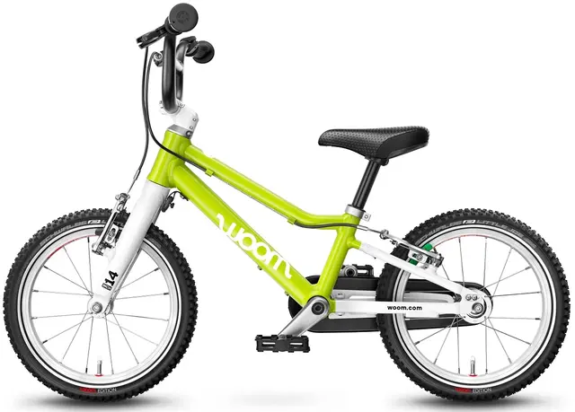 Woom 2 14" Lime 5,3kg, 3-4,5 years, 95-110cm 