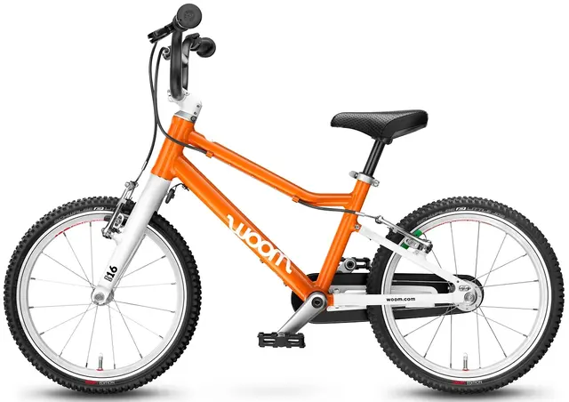 Woom 3 16" Orange 5,7kg, 4-6 years, 105-120cm 