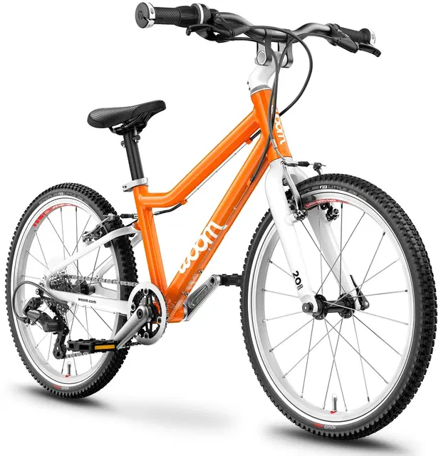 Woom 4 20" Orange 7,8kg, 6-8 years, 115-130cm 