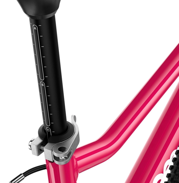 Woom Go 3 Automagic 16" Hot Pink 6,1kg, 4-6 years, 105-120cm 