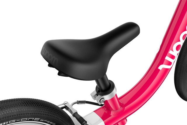 Woom Go 1 12" Hot Pink 3,2kg, 1,5-3,5 years, 82-100cm 