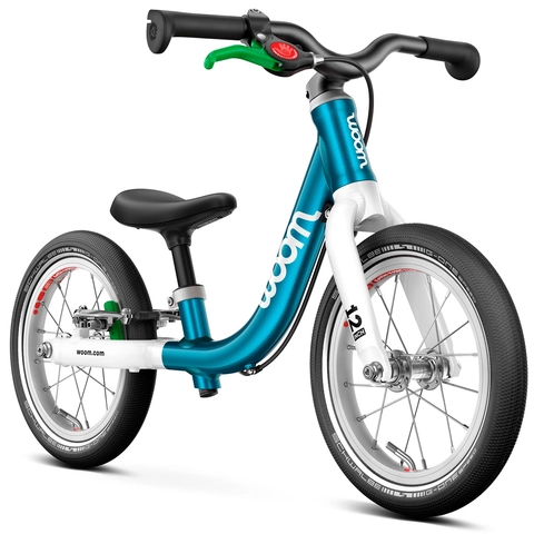 Woom Go 1 12&quot; Metallic Blue 3,2kg, 1,5-3,5 years, 82-100cm