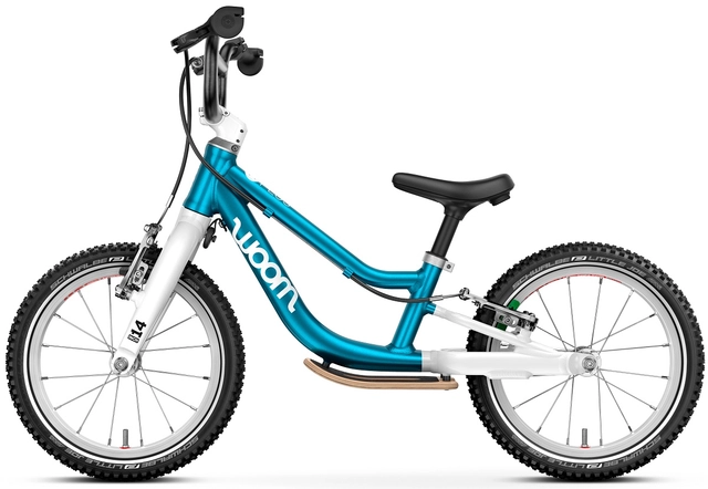 Woom Go 1 Plus 14" Metallic Blue 4,45kg, 3-4,5 years, 95-110cm 