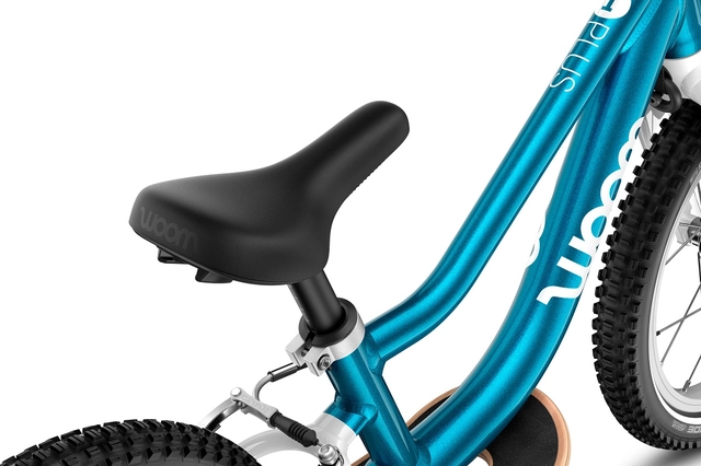 Woom Go 1 Plus 14" Metallic Blue 4,45kg, 3-4,5 years, 95-110cm 