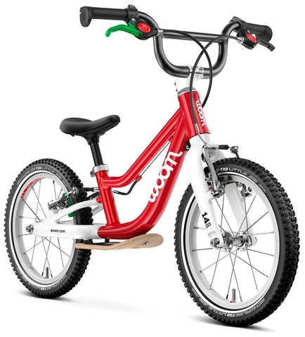 Woom Go 1 Plus 14&quot; Woom Red 4,45kg, 3-4,5 years, 95-110cm