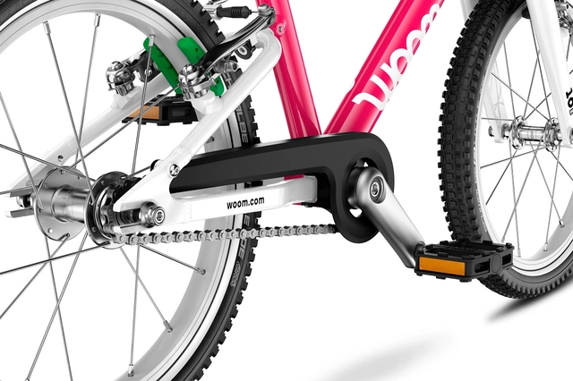 Woom Go 3 16" Hot Pink 5,7kg, 4-6 years, 105-120cm 