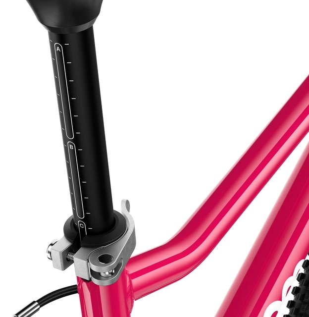 Woom Go 3 16" Hot Pink 5,7kg, 4-6 years, 105-120cm 