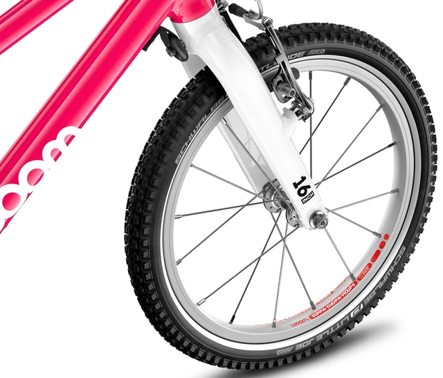 Woom Go 3 16" Hot Pink 5,7kg, 4-6 years, 105-120cm 