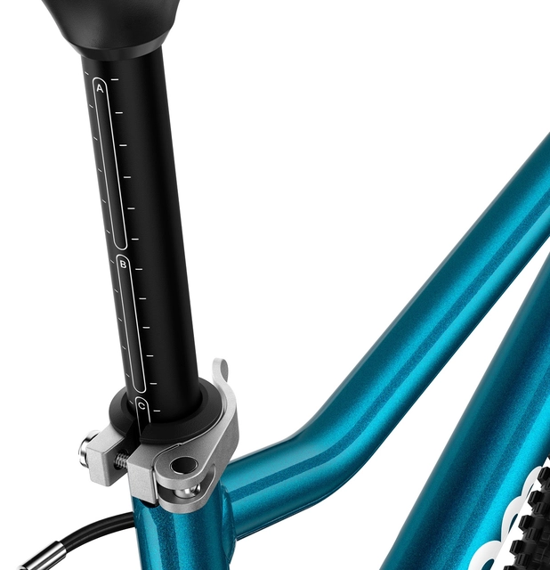 Woom Go 3 16" Metallic Blue 5,7kg, 4-6 years, 105-120cm 