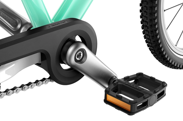 Woom Go 3 Automagic 16" Spearmint Crush 6,1kg, 4-6 år, 105-120cm, Ltd Edt 