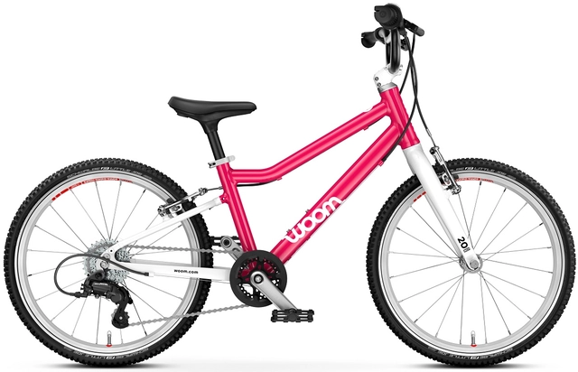 Woom Go 4 20" Hot Pink 7,8kg, 6-8 years, 115-130cm 