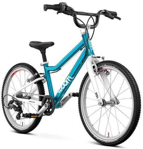 Woom Go 4 20&quot; Metallic Blue 7,8kg, 6-8 years, 115-130cm