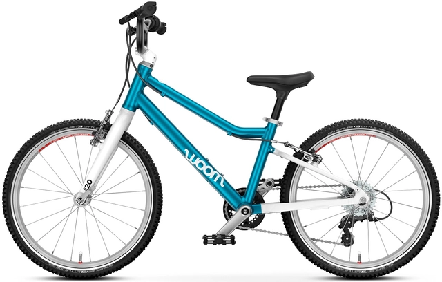 Woom Go 4 20" Metallic Blue 7,8kg, 6-8 years, 115-130cm 