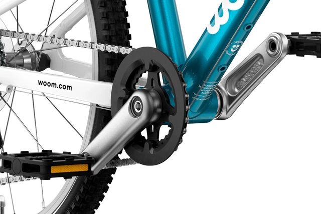 Woom Go 4 20" Metallic Blue 7,8kg, 6-8 years, 115-130cm 