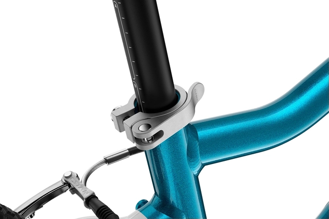 Woom Go 4 20" Metallic Blue 7,8kg, 6-8 years, 115-130cm 