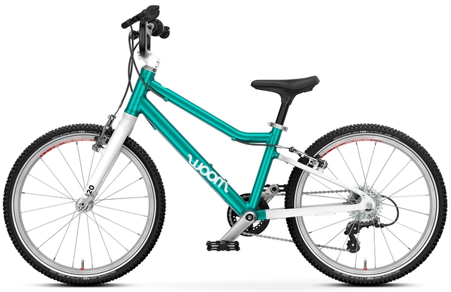 Woom Go 4 20" Metallic Petrol 7,8kg, 6-8 years, 115-130cm 