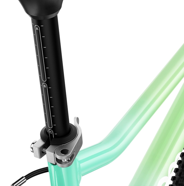 Woom Go 4 20" Spearmint Crush Ltd Edt 7,8kg, 6-8 år, 115-130cm 