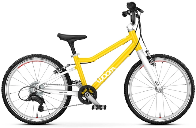 Woom Go 4 20" Yellow 7,8kg, 6-8 years, 115-130cm 
