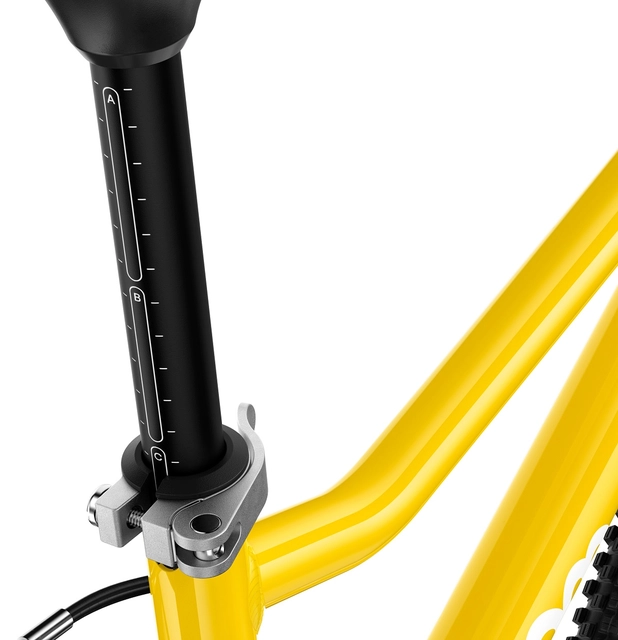 Woom Go 4 20" Yellow 7,8kg, 6-8 years, 115-130cm 