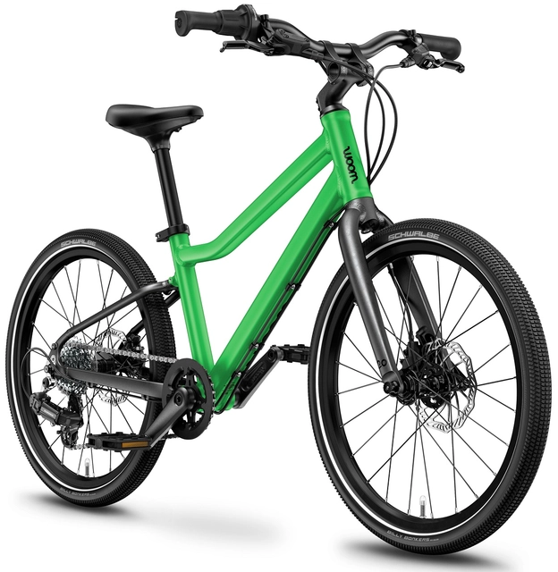 Woom Explore 4 20" Jungle Green 7,8kg, 6-8 years, 115-130cm 