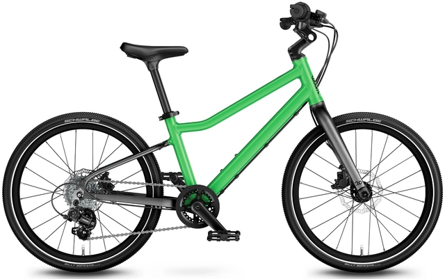 Woom Explore 4 20" Jungle Green 7,8kg, 6-8 years, 115-130cm 