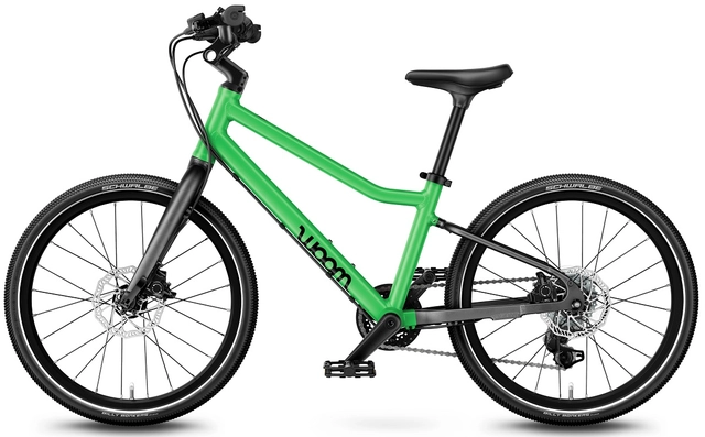 Woom Explore 4 20" Jungle Green 7,8kg, 6-8 years, 115-130cm 
