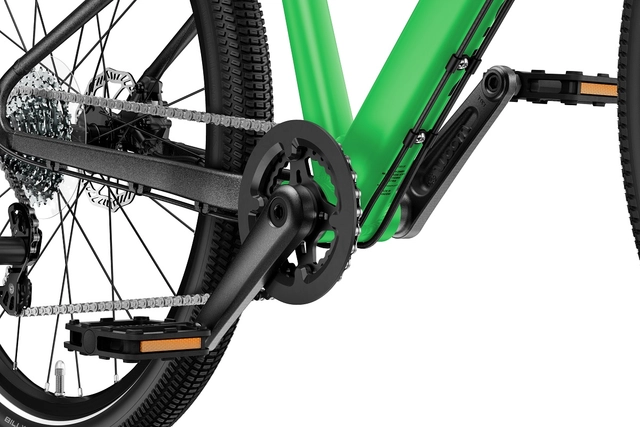 Woom Explore 4 20" Jungle Green 7,8kg, 6-8 years, 115-130cm 