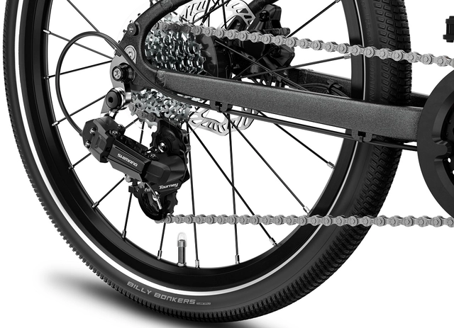 Woom Explore 4 20" Magnetic Blue 7,8kg, 6-8 years, 115-130cm 