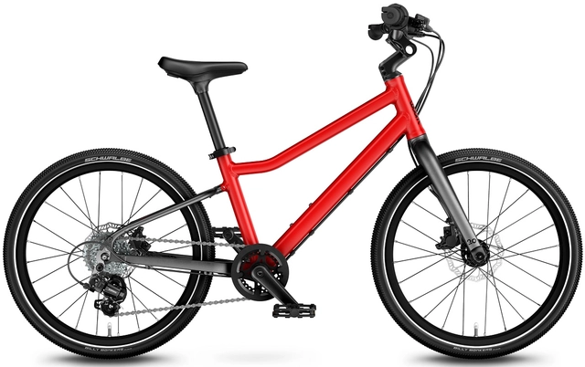 Woom Explore 4 20" Woom Red 7,8kg, 6-8 years, 115-130cm 